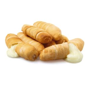 TEQUEÑO DE TRIGO Y "QUESO LATINO" 37gr aprox BOLSA 1'5kg / 40und aprox (CAJA 2 BOLSAS)